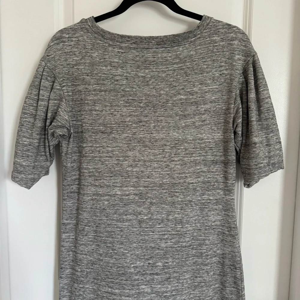 Daily Ritual Heather Gray Mini Dress, XS - Picture 6 of 12